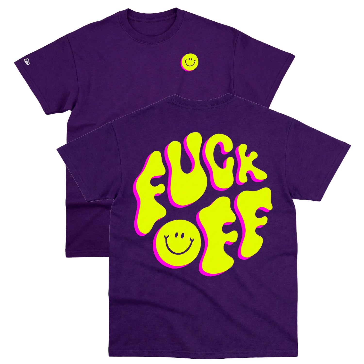 Camiseta Basic WNC Fuck Off Roxo