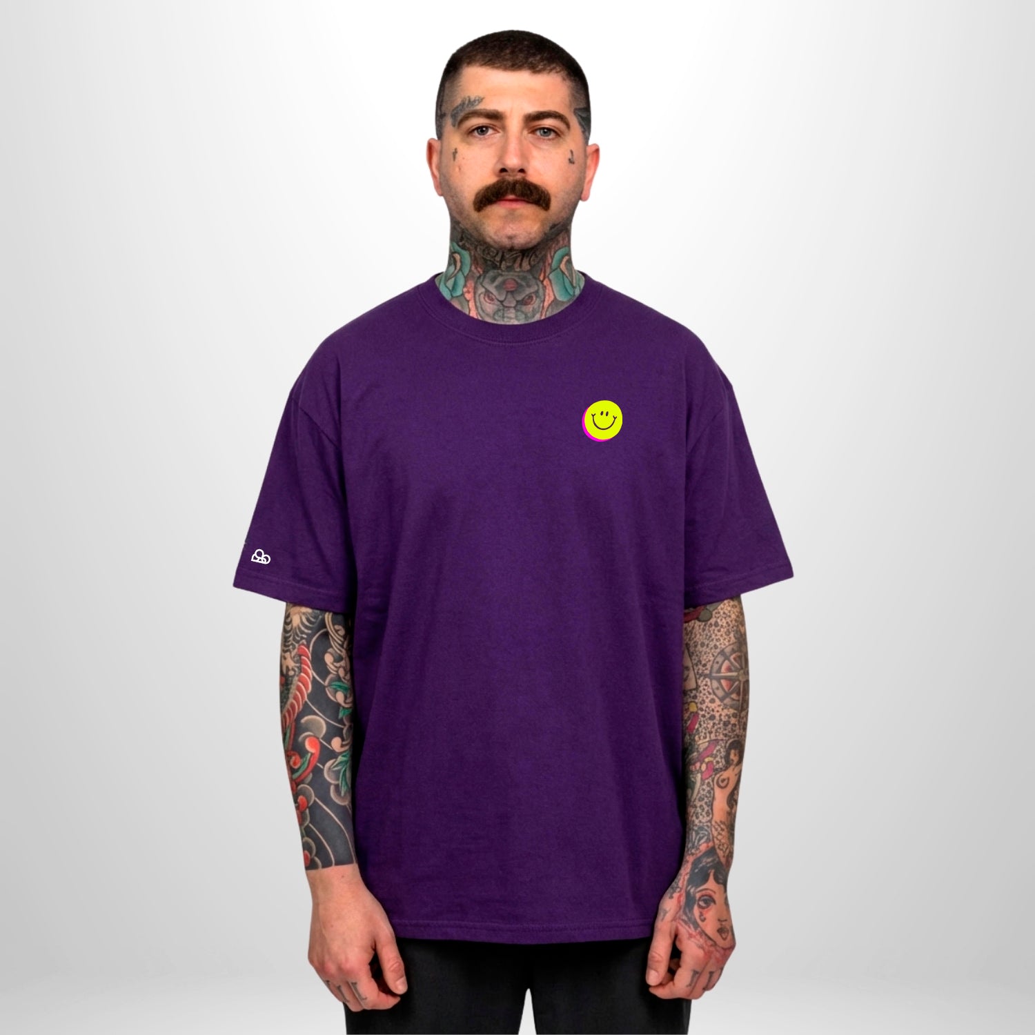 Camiseta Basic WNC Fuck Off Roxo