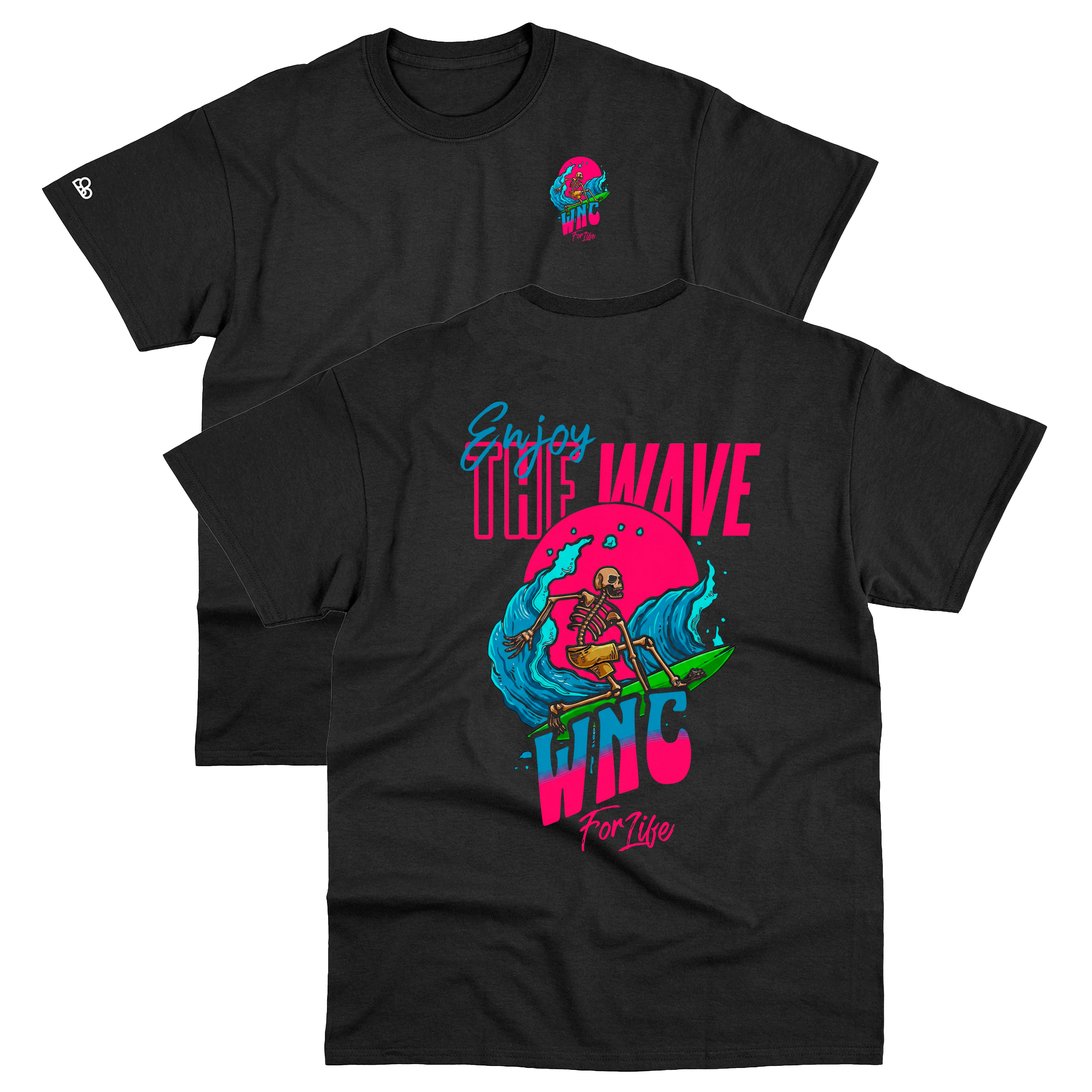 Camiseta Basic WNC For Life Preto