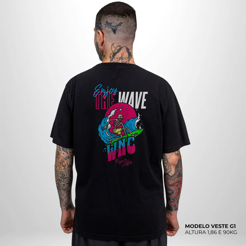 Camiseta Basic WNC For Life Preto
