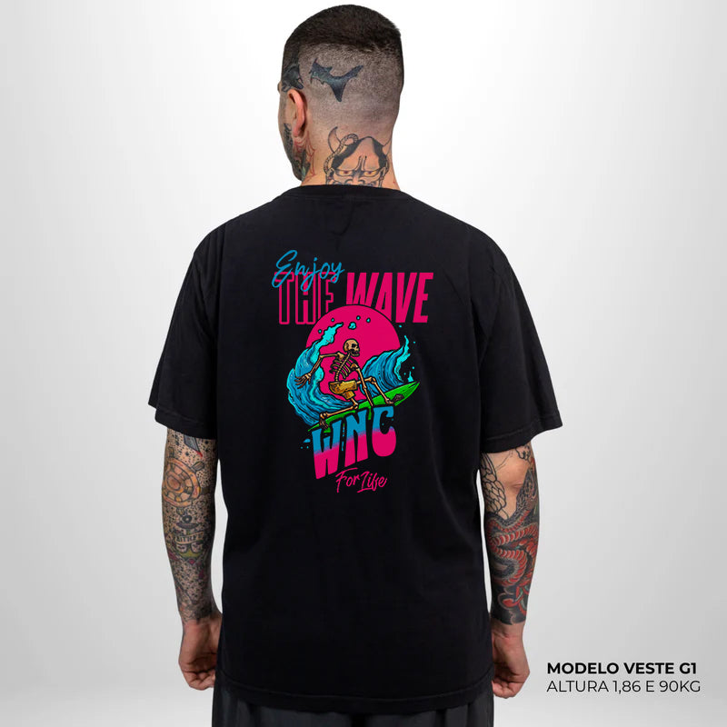 Camiseta Basic WNC For Life Preto