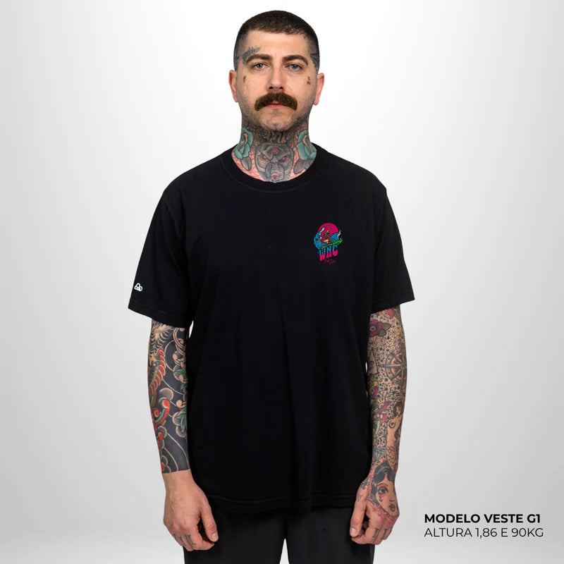 Camiseta Basic WNC For Life Preto
