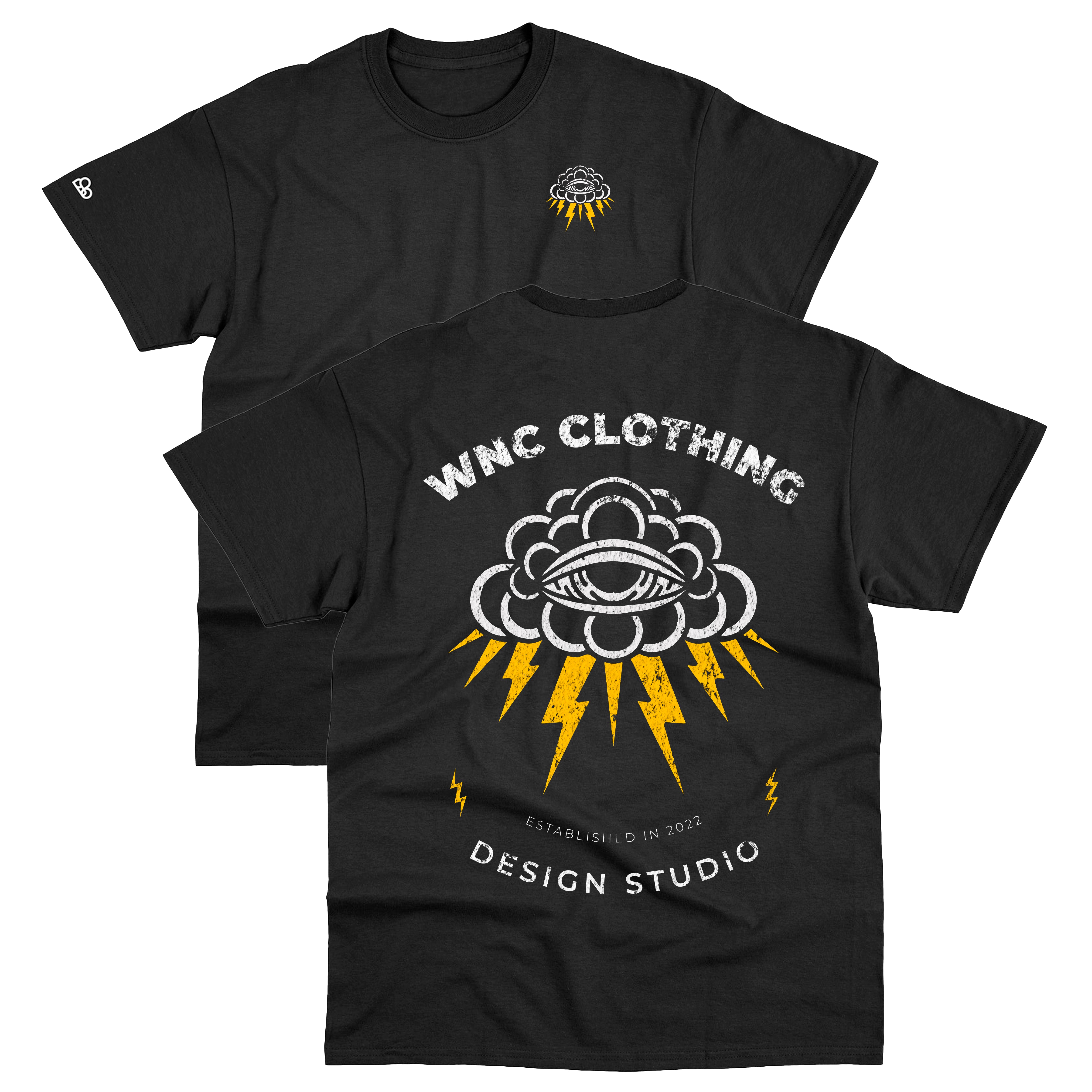 Camiseta Basic WNC Thunder Cloud Preto
