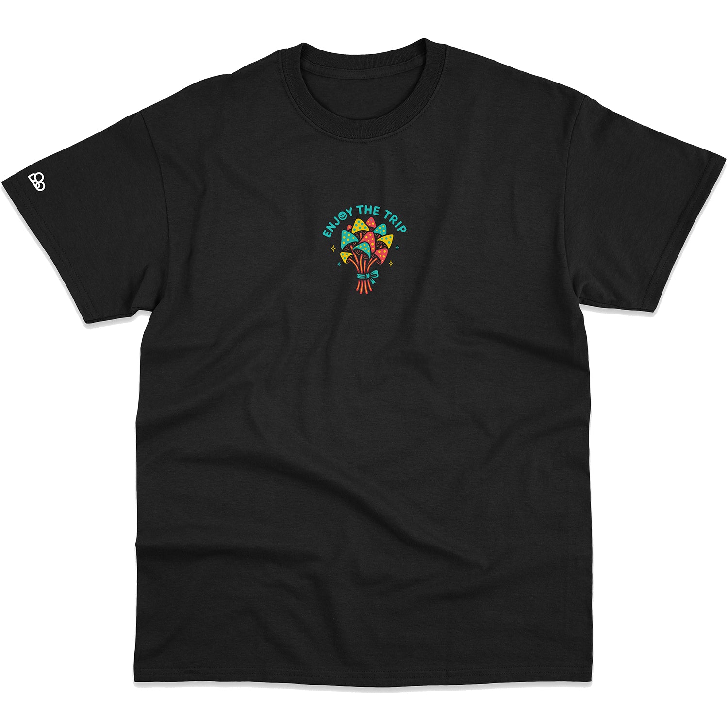 Camiseta Basic Enjoy The Trip Preto