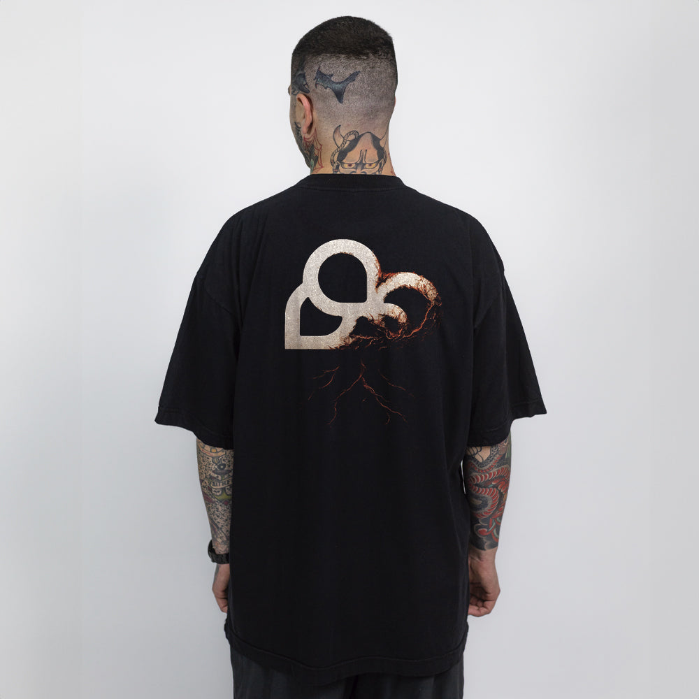 Camiseta Oversized Upside Down