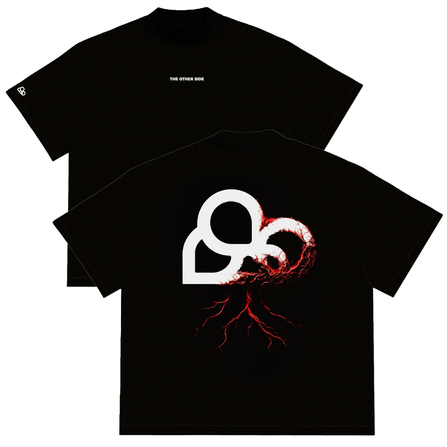 Camiseta Oversized Upside Down