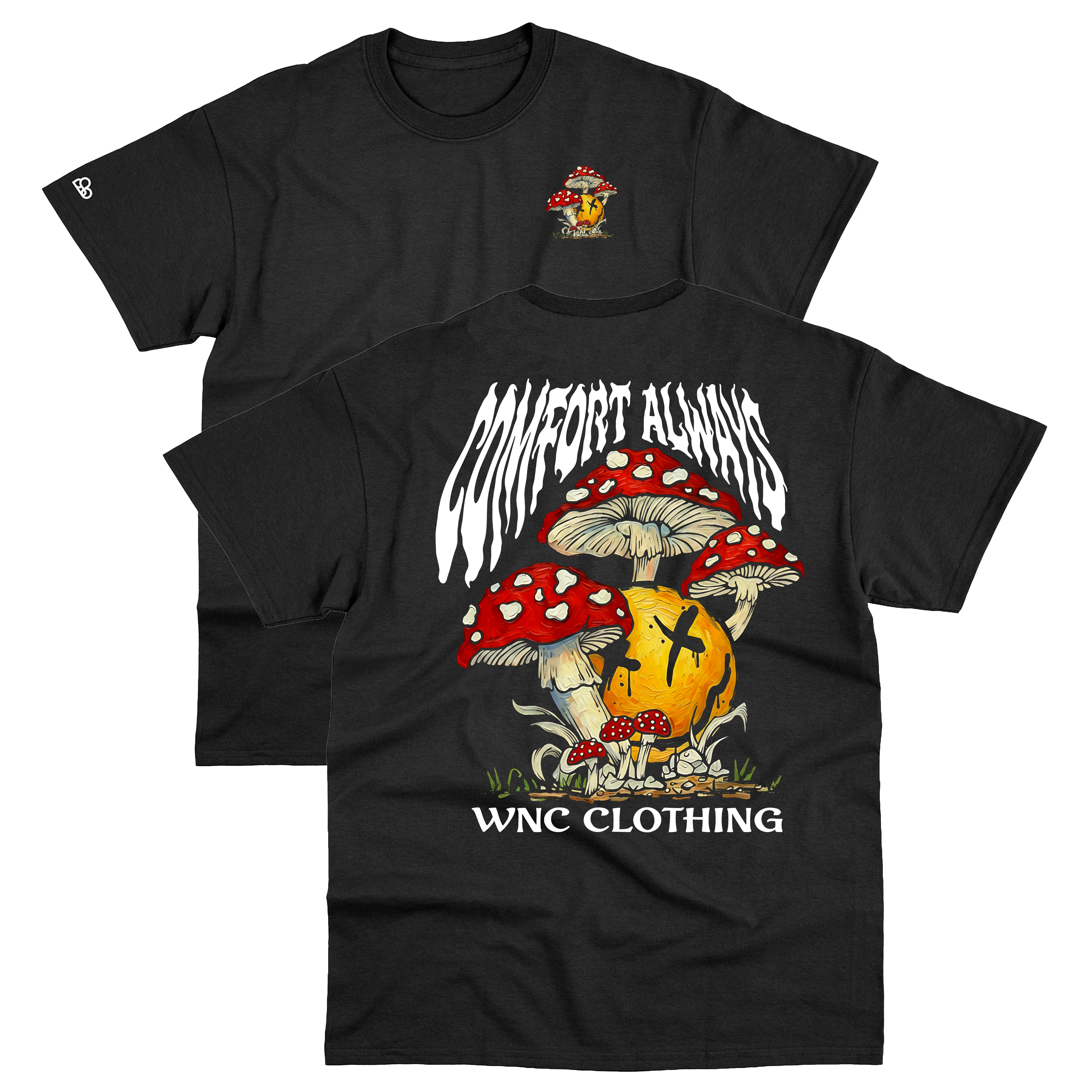 Camiseta Basic WNC Smile Preto
