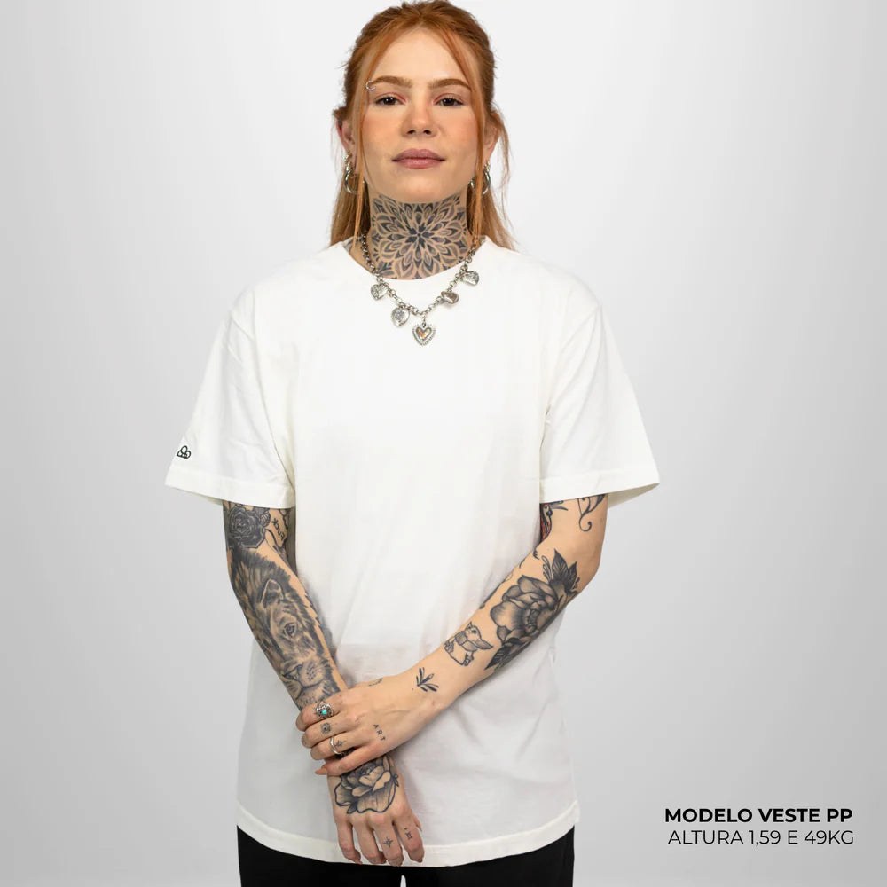Camiseta Basic WNC Lisa Off White
