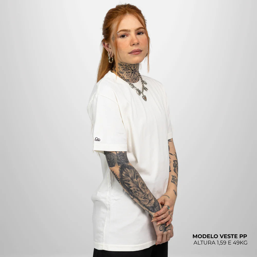 Camiseta Basic WNC Lisa Off White