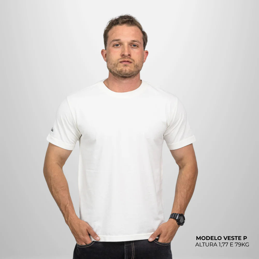 Camiseta Basic WNC Lisa Off White