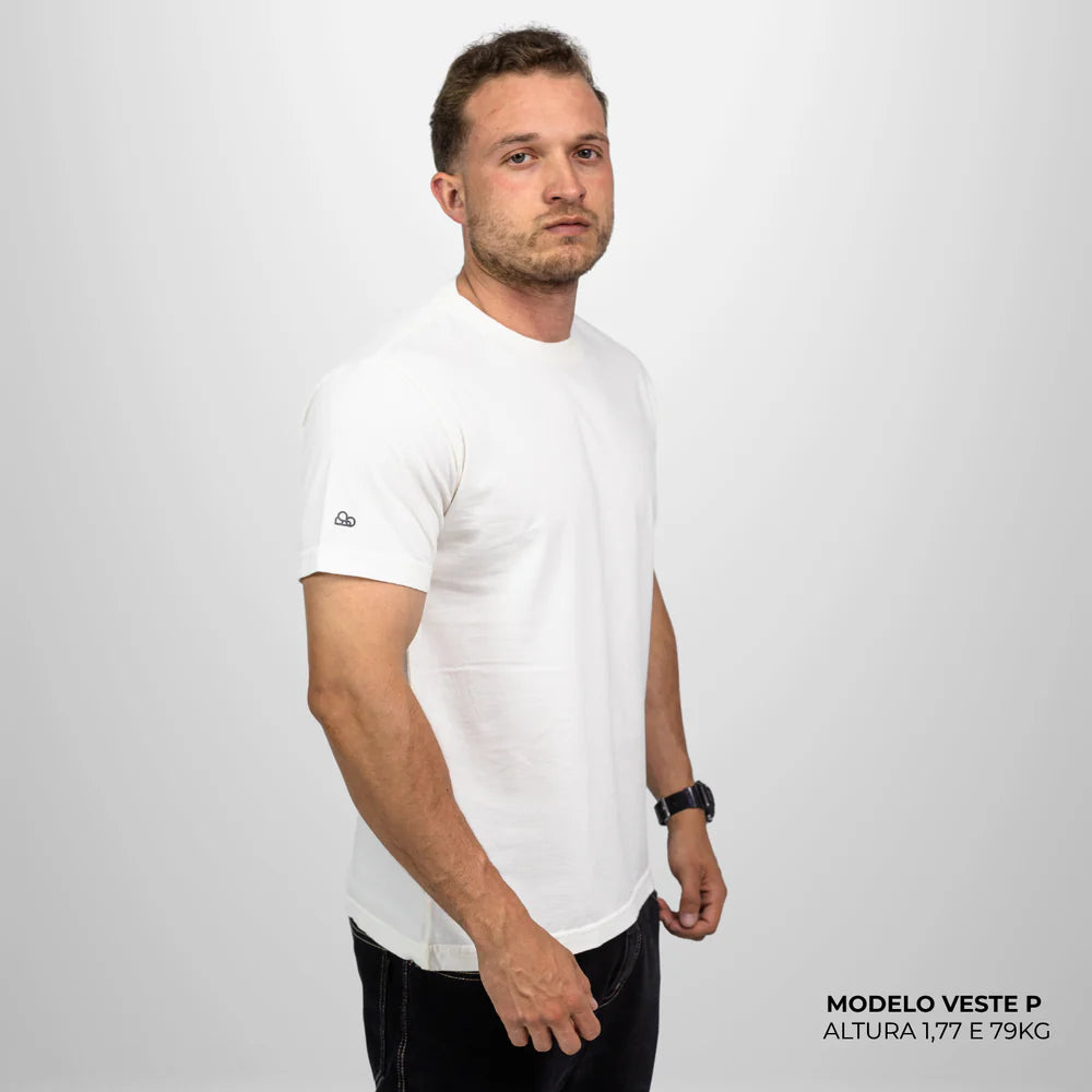 Camiseta Basic WNC Lisa Off White