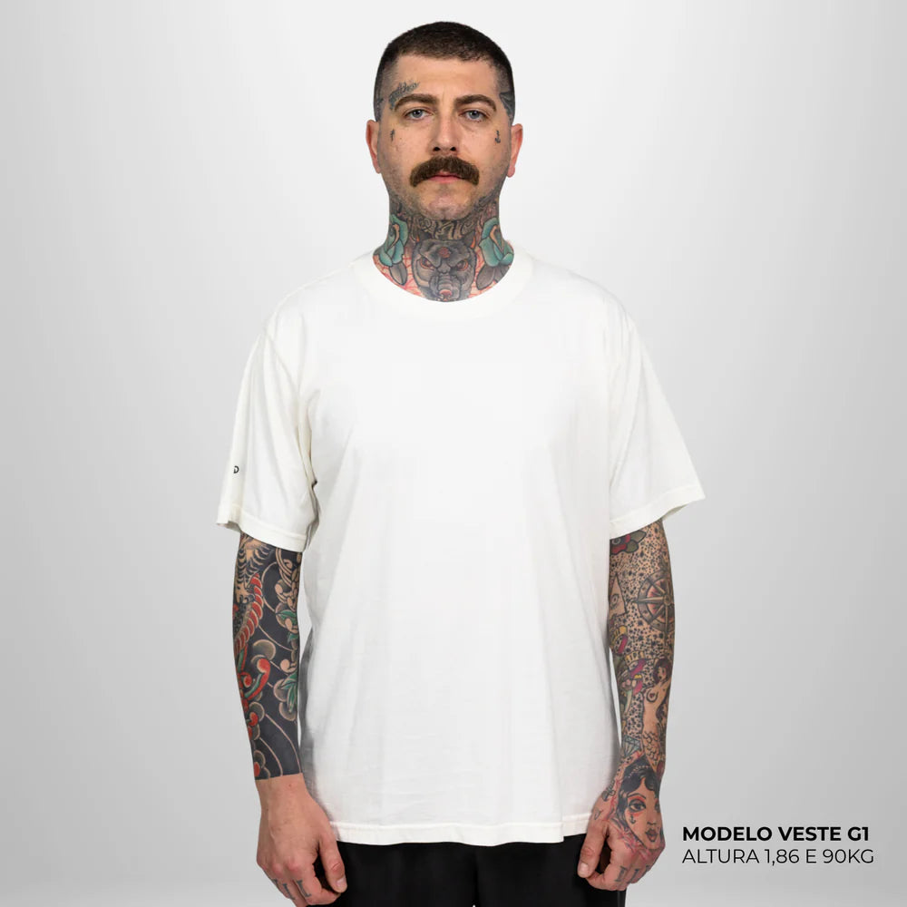 Camiseta Basic WNC Lisa Off White