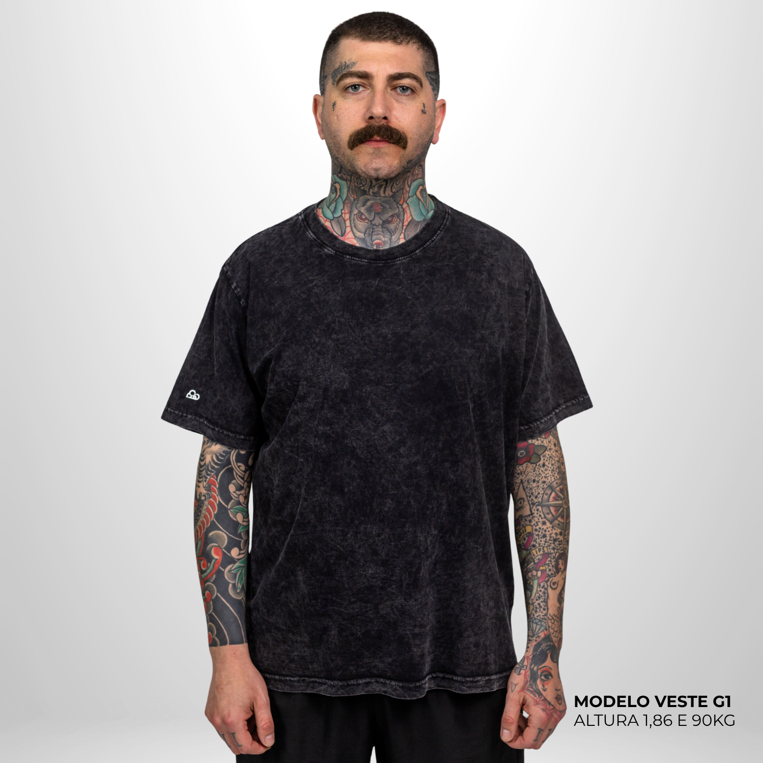 Kit com 3 Camisetas Basic WNC Lisas