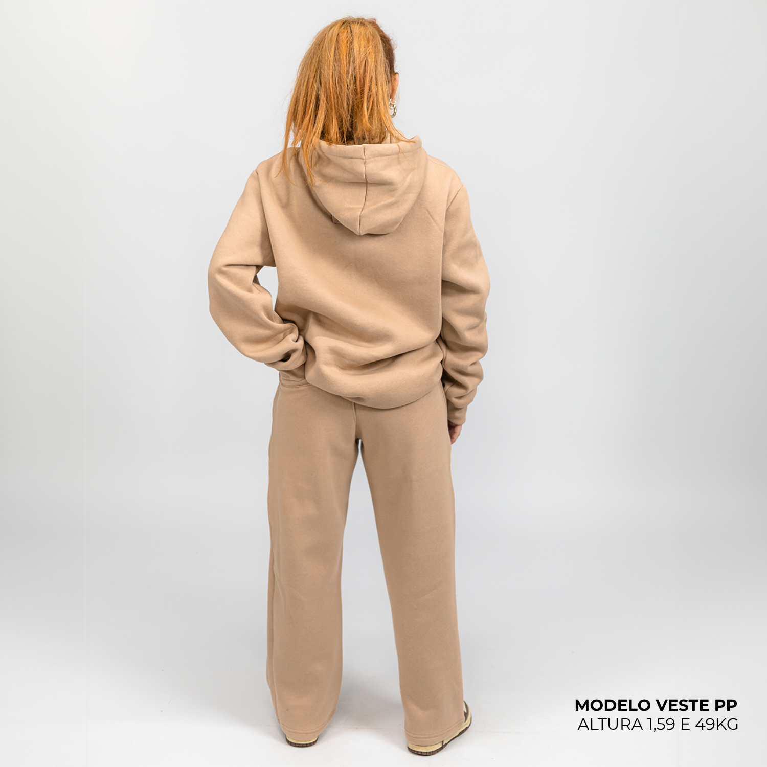 Conjunto Moletom Comfort Bege