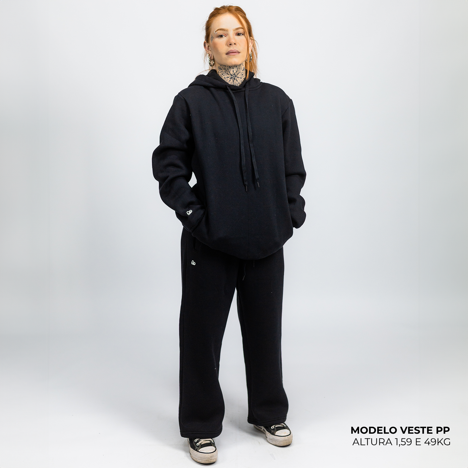 Conjunto Moletom Comfort Preto