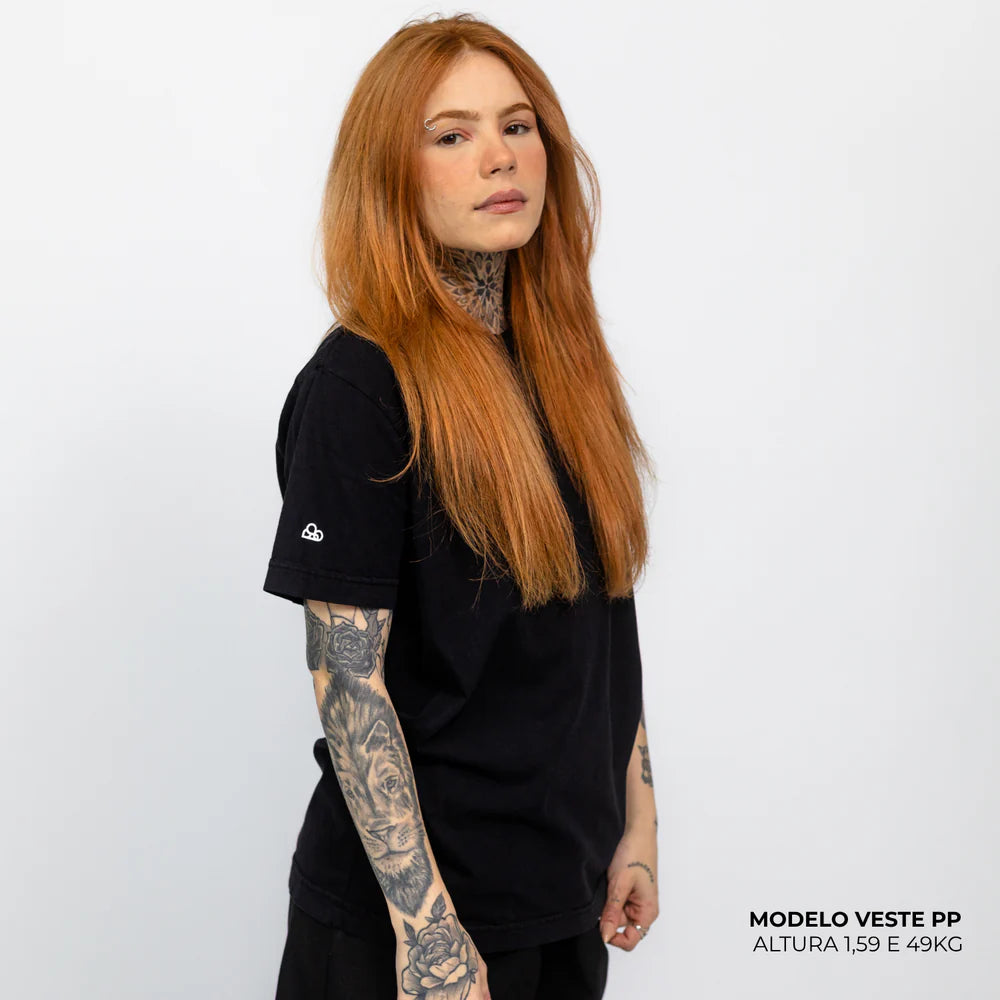 Camiseta Basic WNC Lisa Preto
