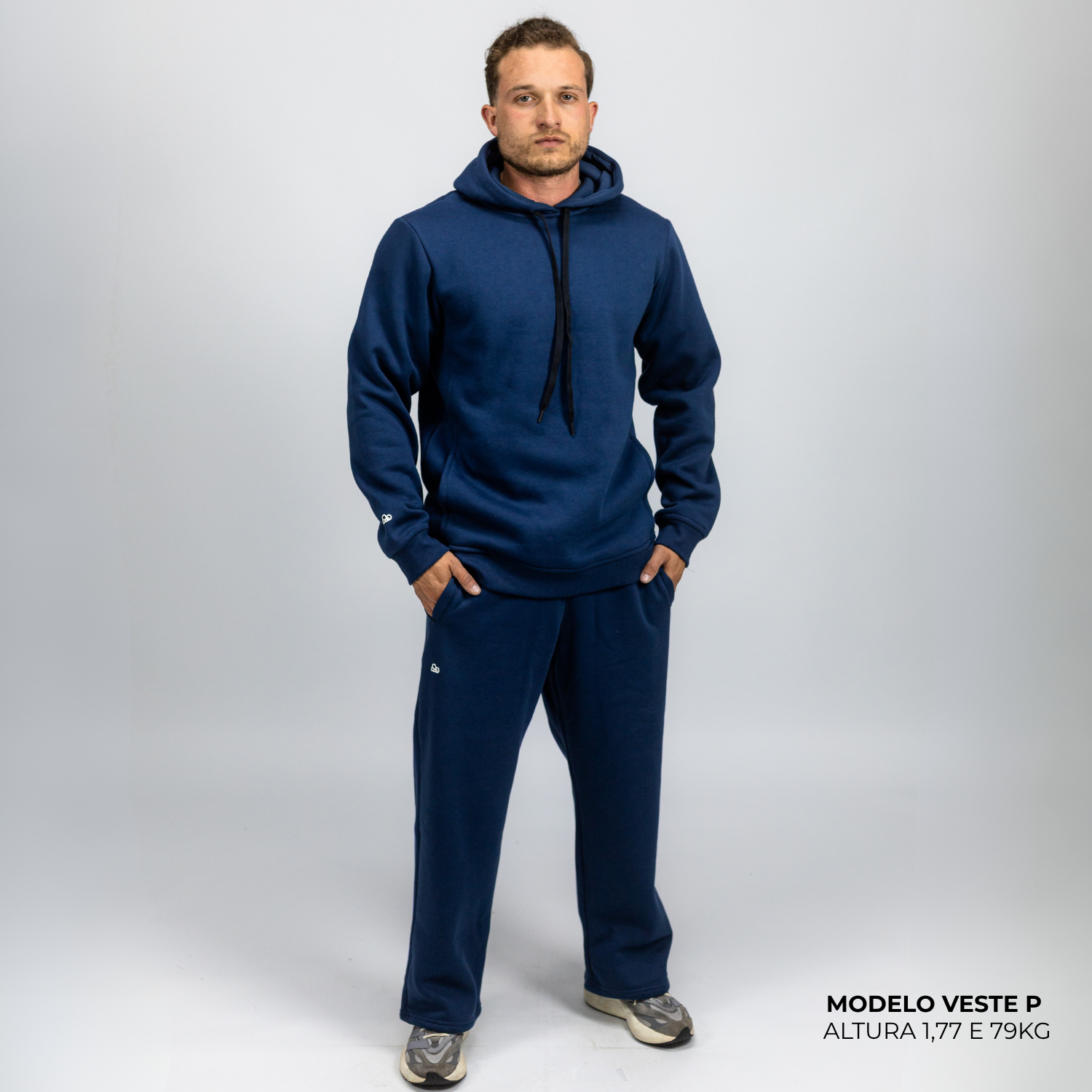 Conjunto Moletom Comfort Azul