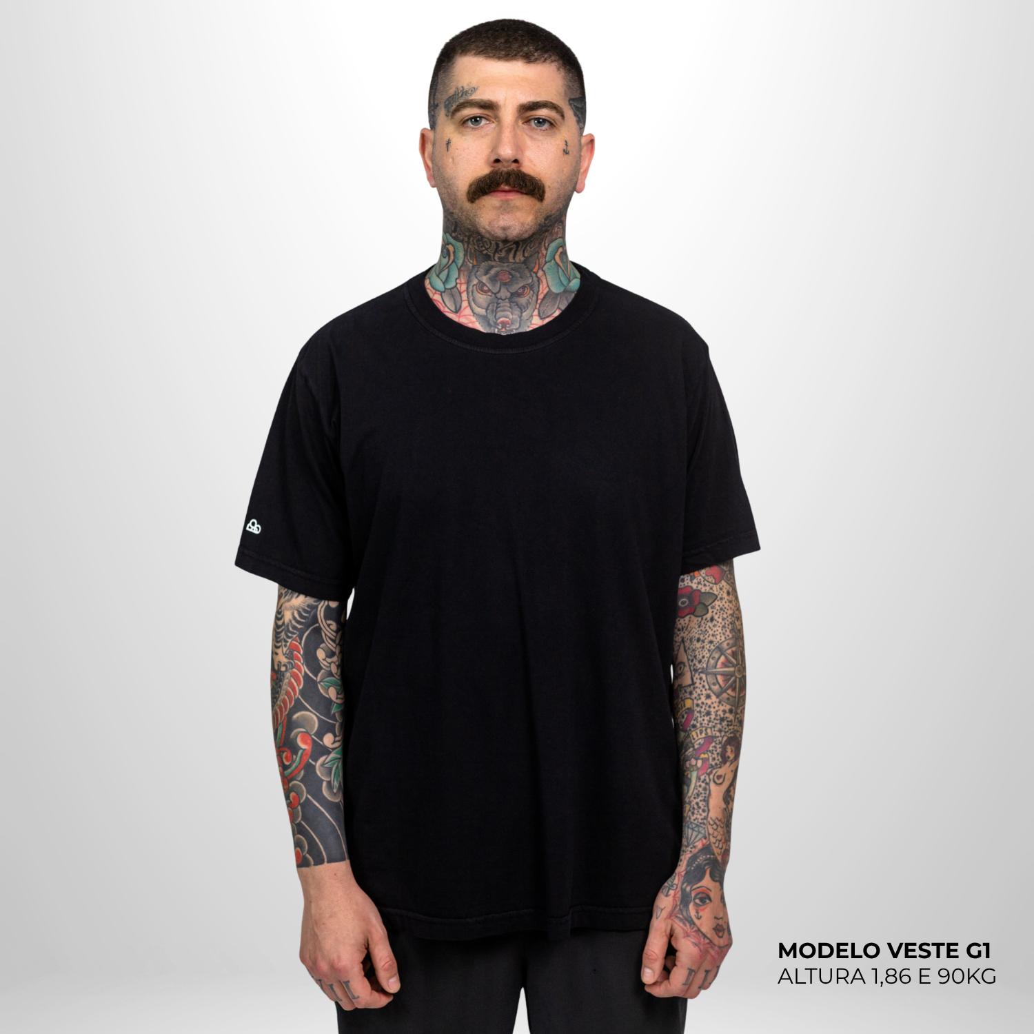 Kit com 3 Camisetas Basic WNC Lisas