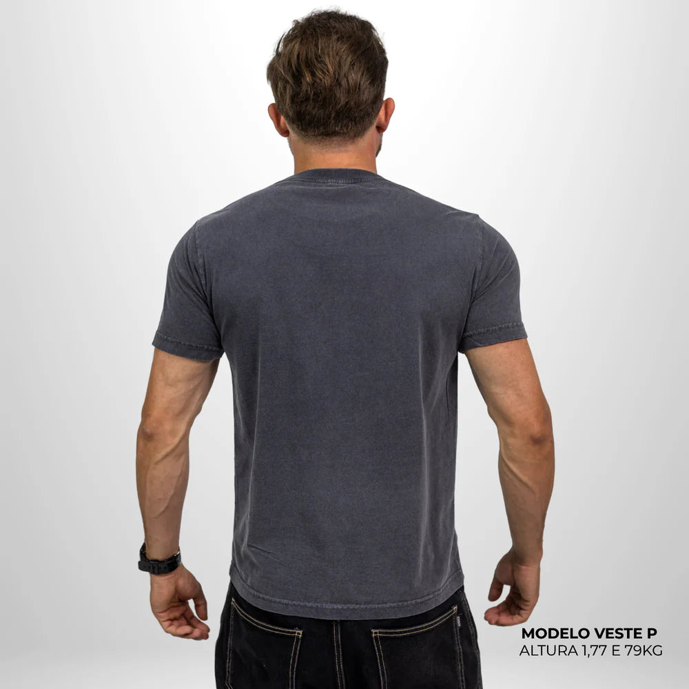 Camiseta Basic WNC Lisa Cinza