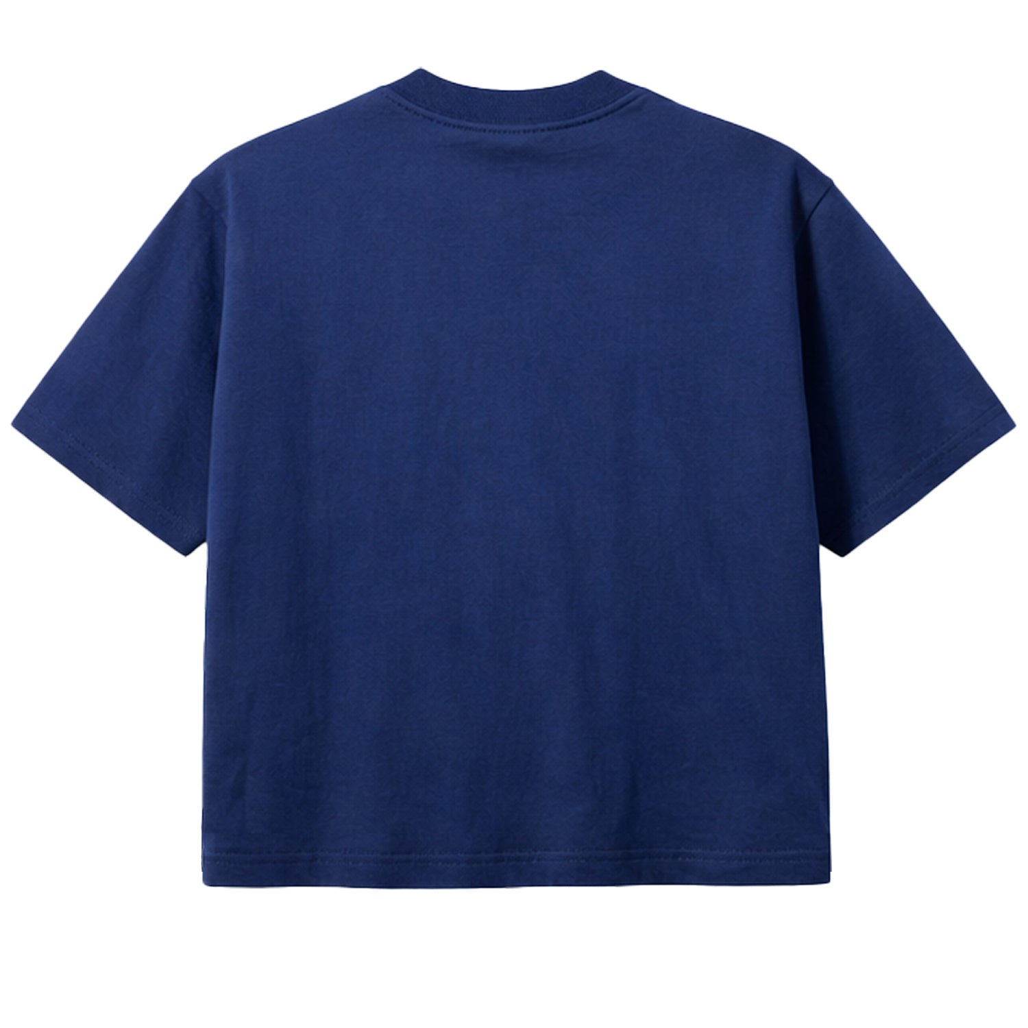 Camiseta Boxy WNC lisa Azul Marinho