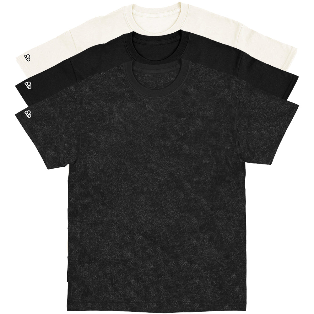 Kit com 3 Camisetas Basic WNC Lisas