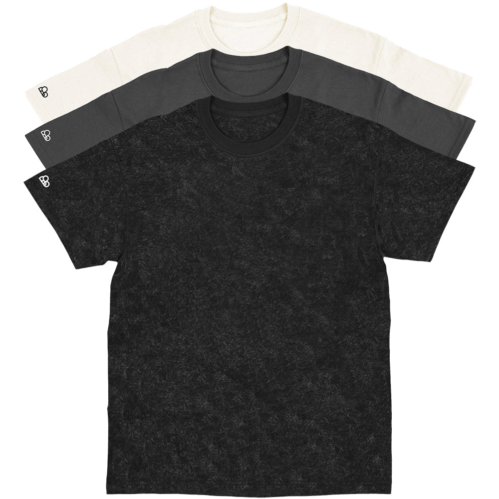 Kit com 3 Camisetas Basic WNC Lisas