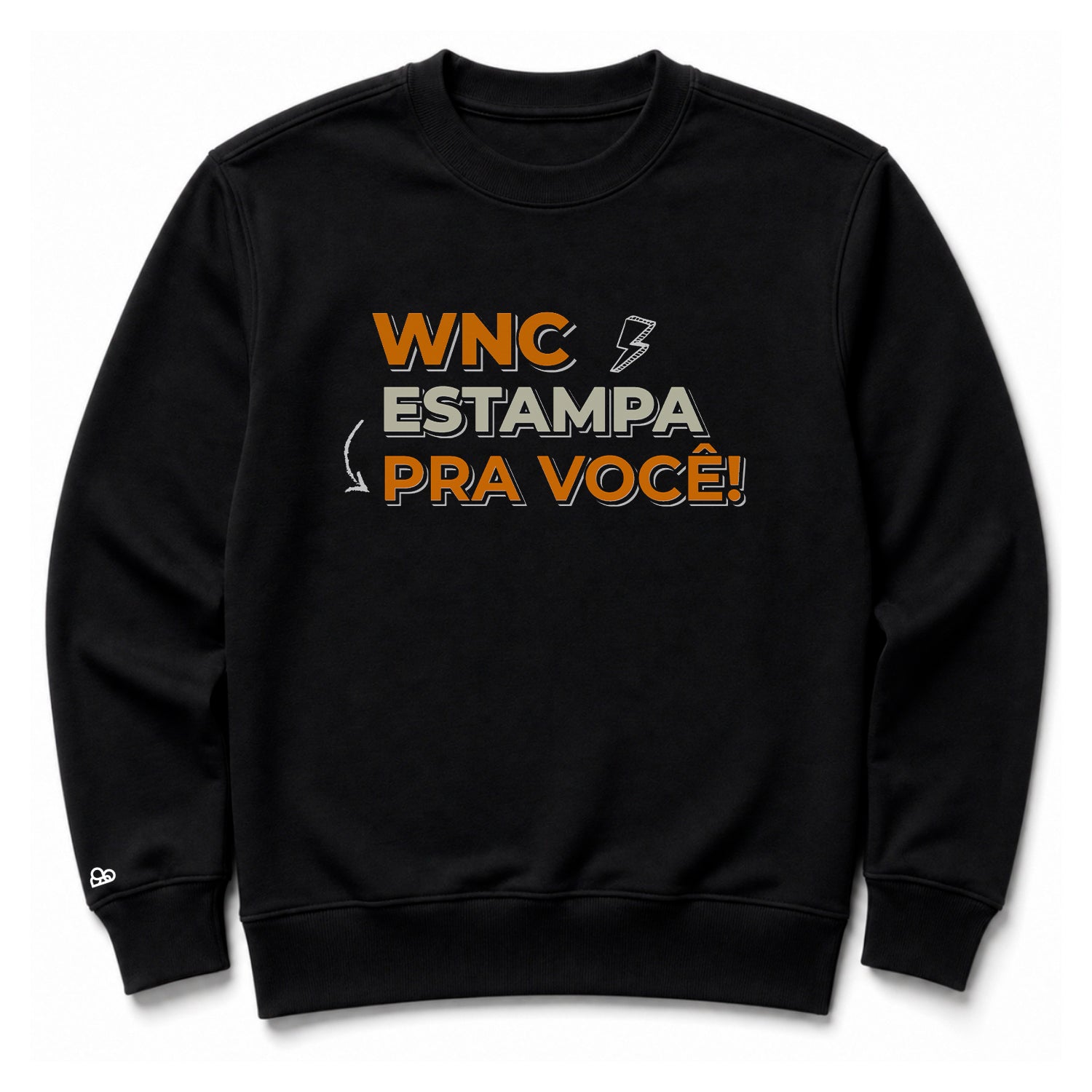 Moletom Oversized Personalizado Preto