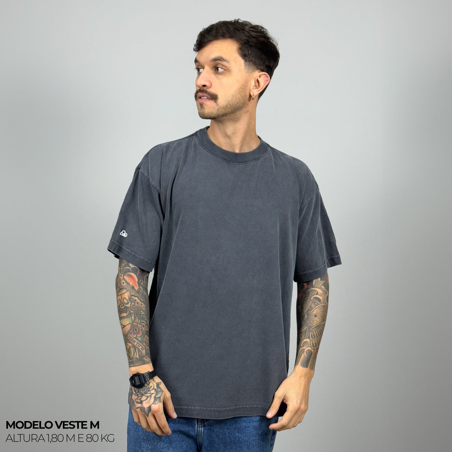 Camiseta Oversized Heavy WNC Lisa