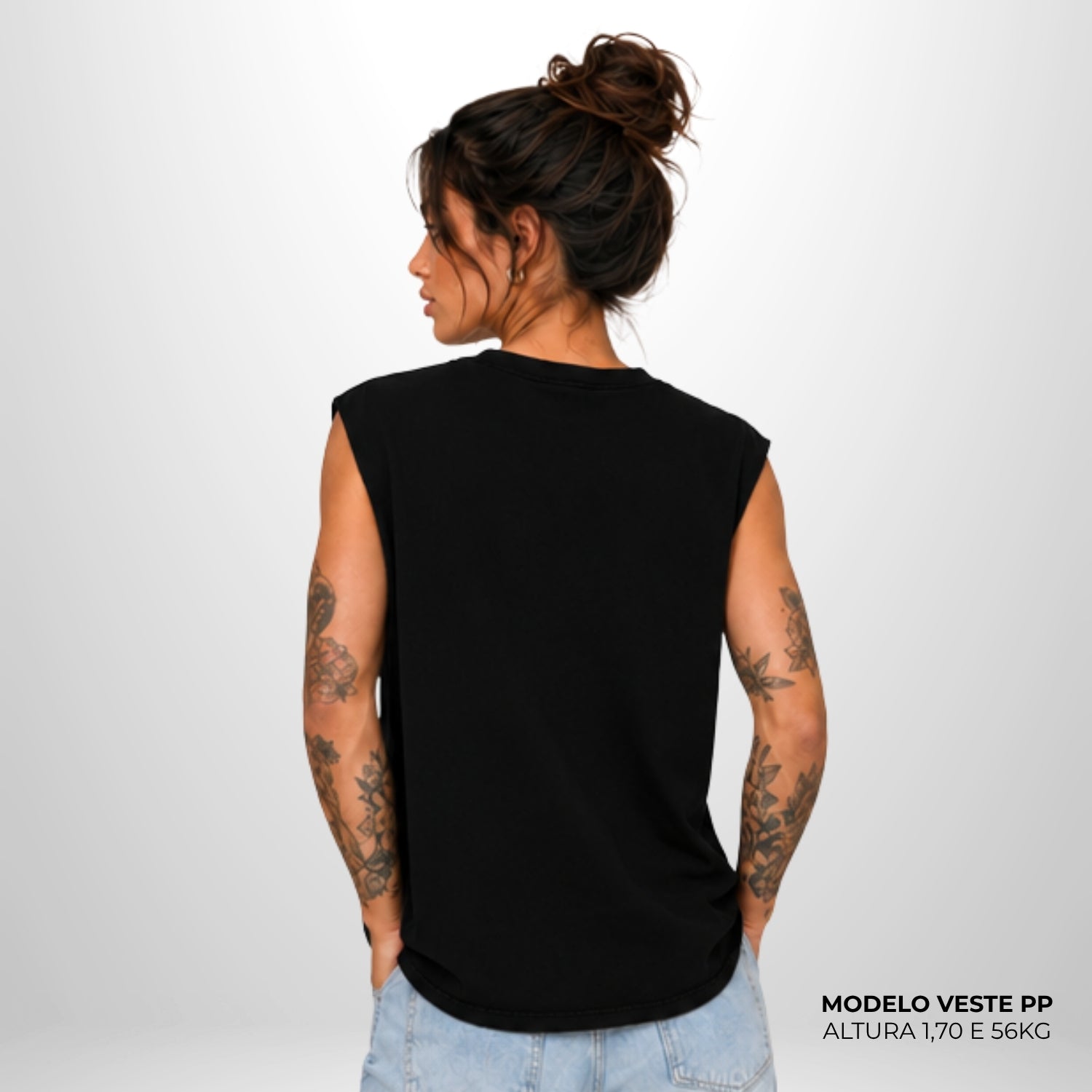 Regata Oversized Preto