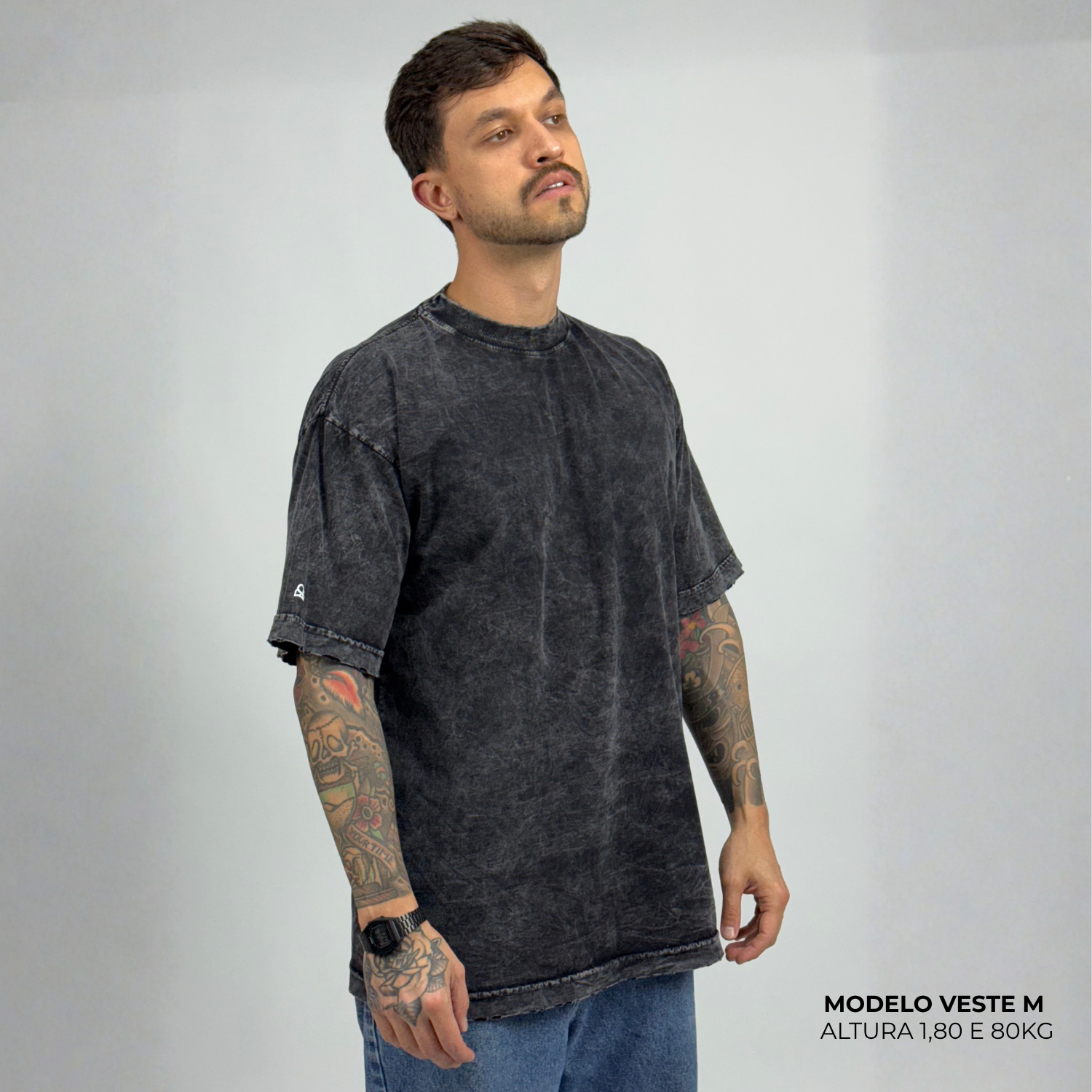 Camiseta Oversized Destroyed