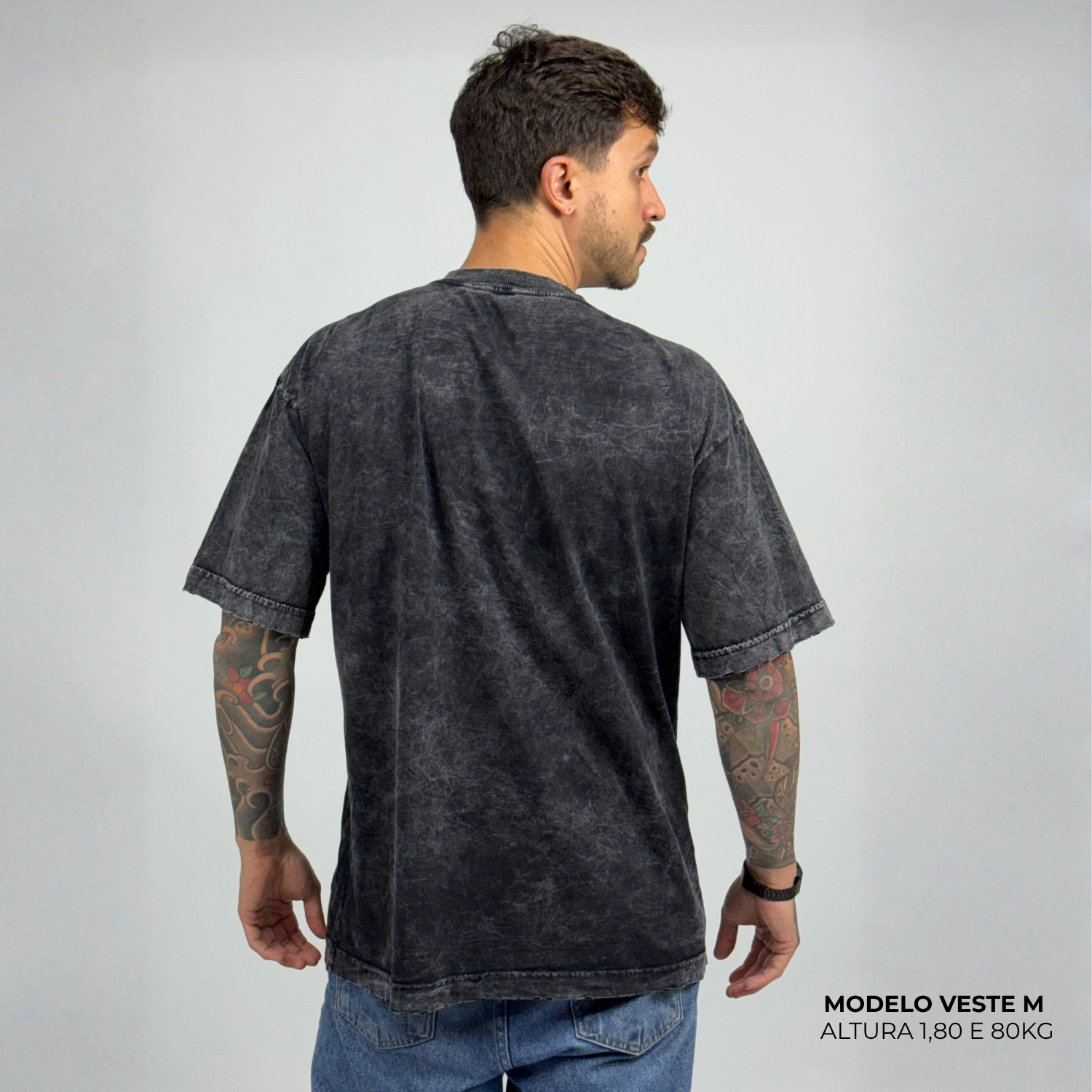 Camiseta Oversized Destroyed