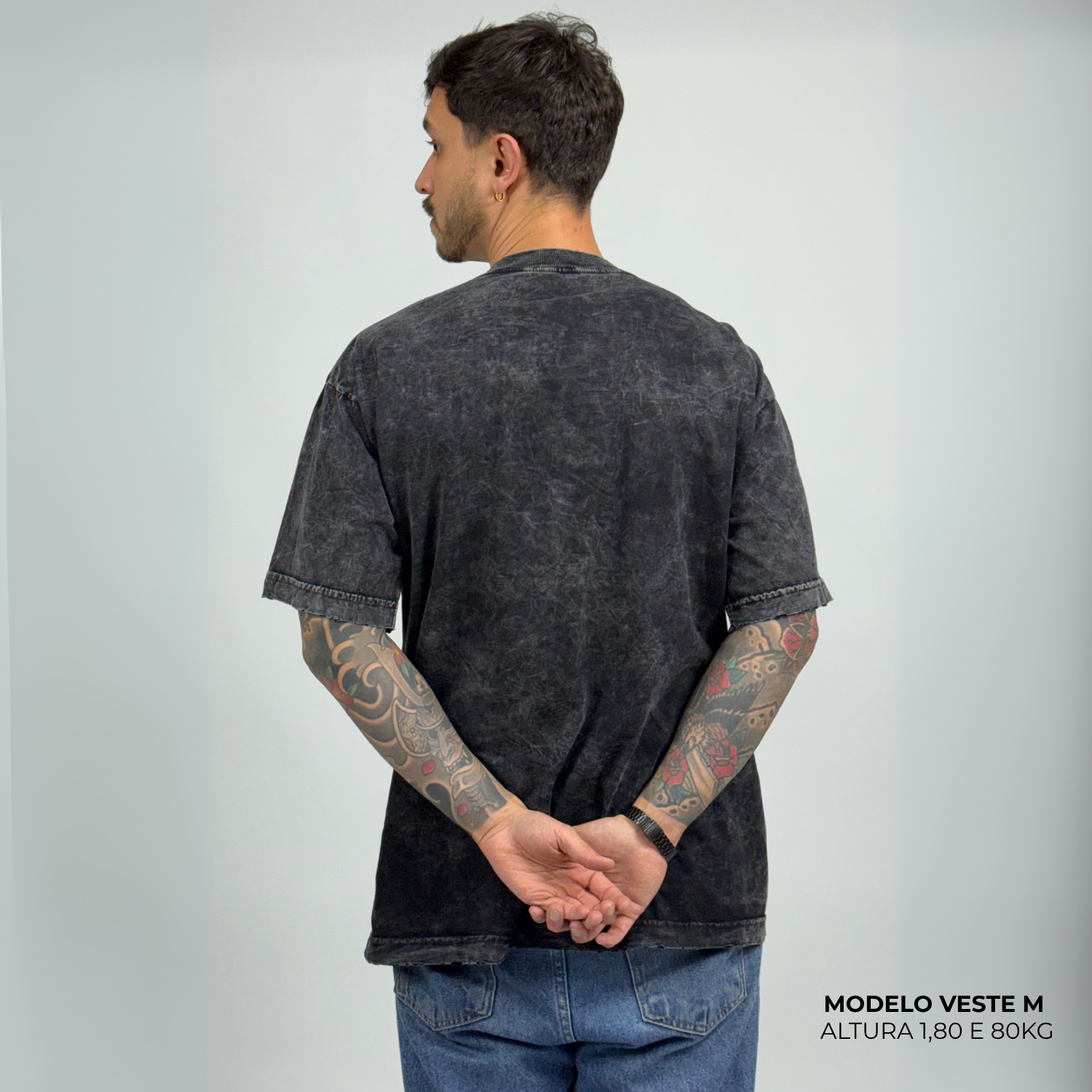 Camiseta Oversized Destroyed