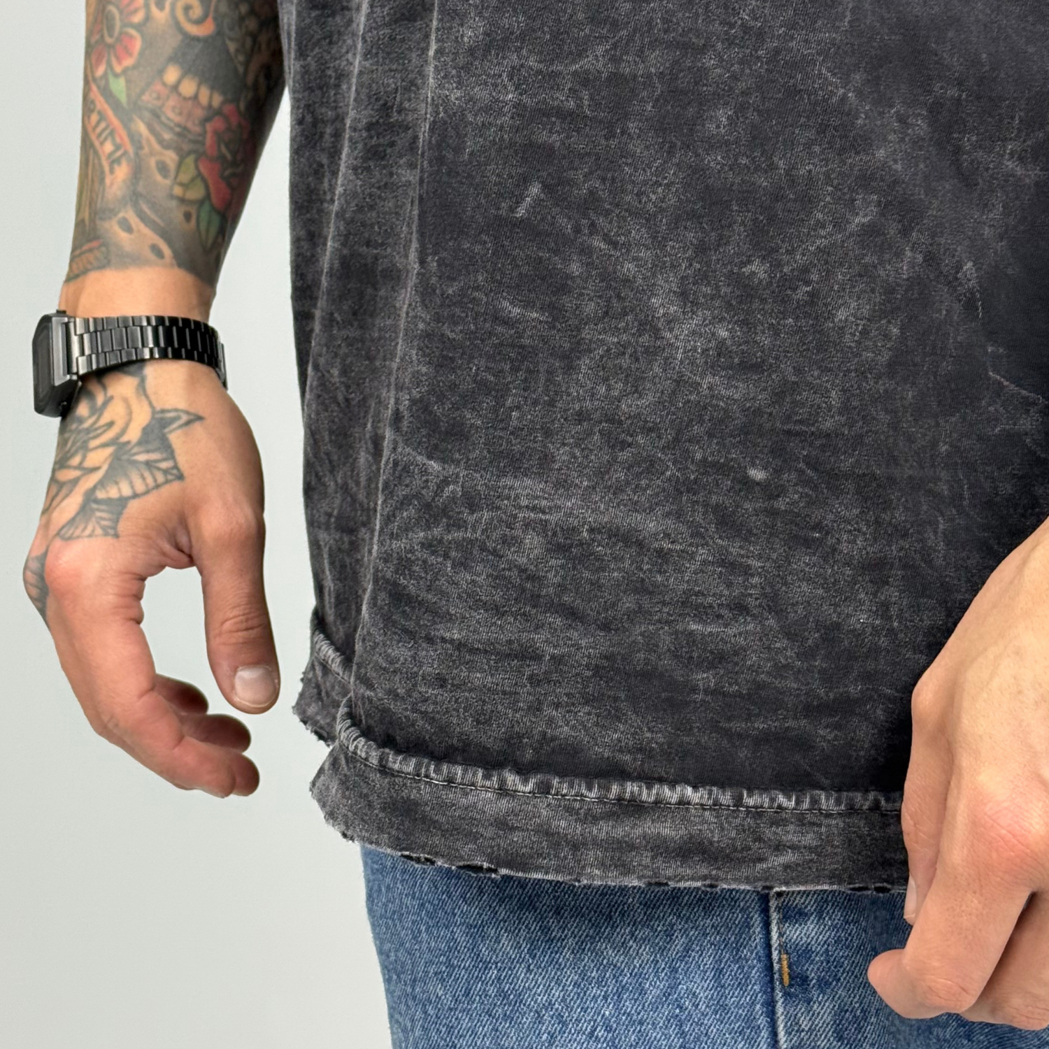 Camiseta Oversized Destroyed