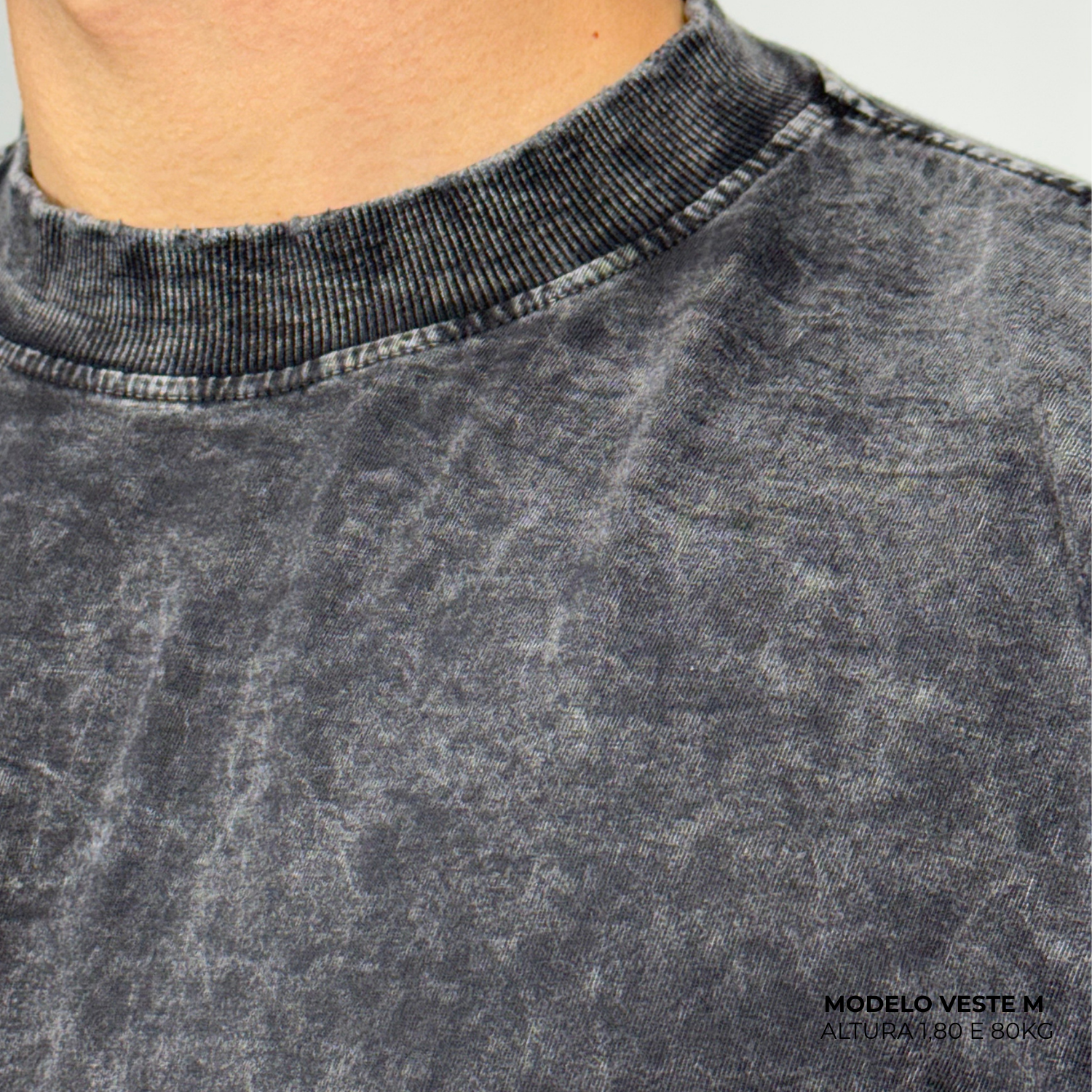 Camiseta Oversized Destroyed