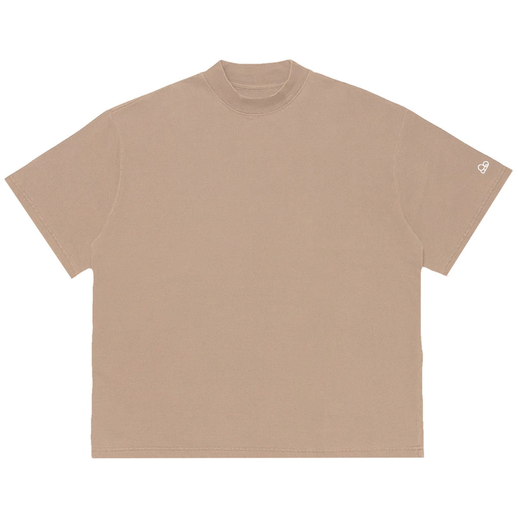 Camiseta Oversized Lisa Bege