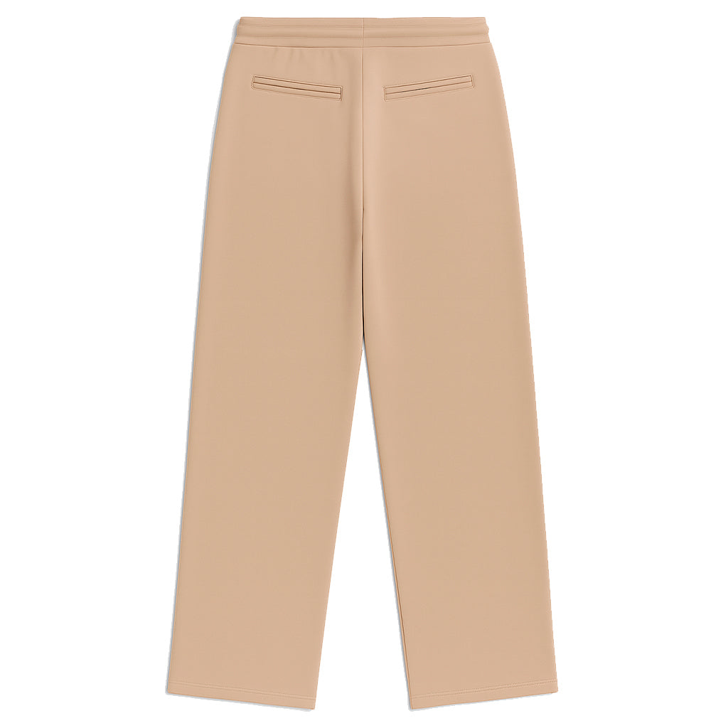 Calça Moletom Comfort Oversized Bege