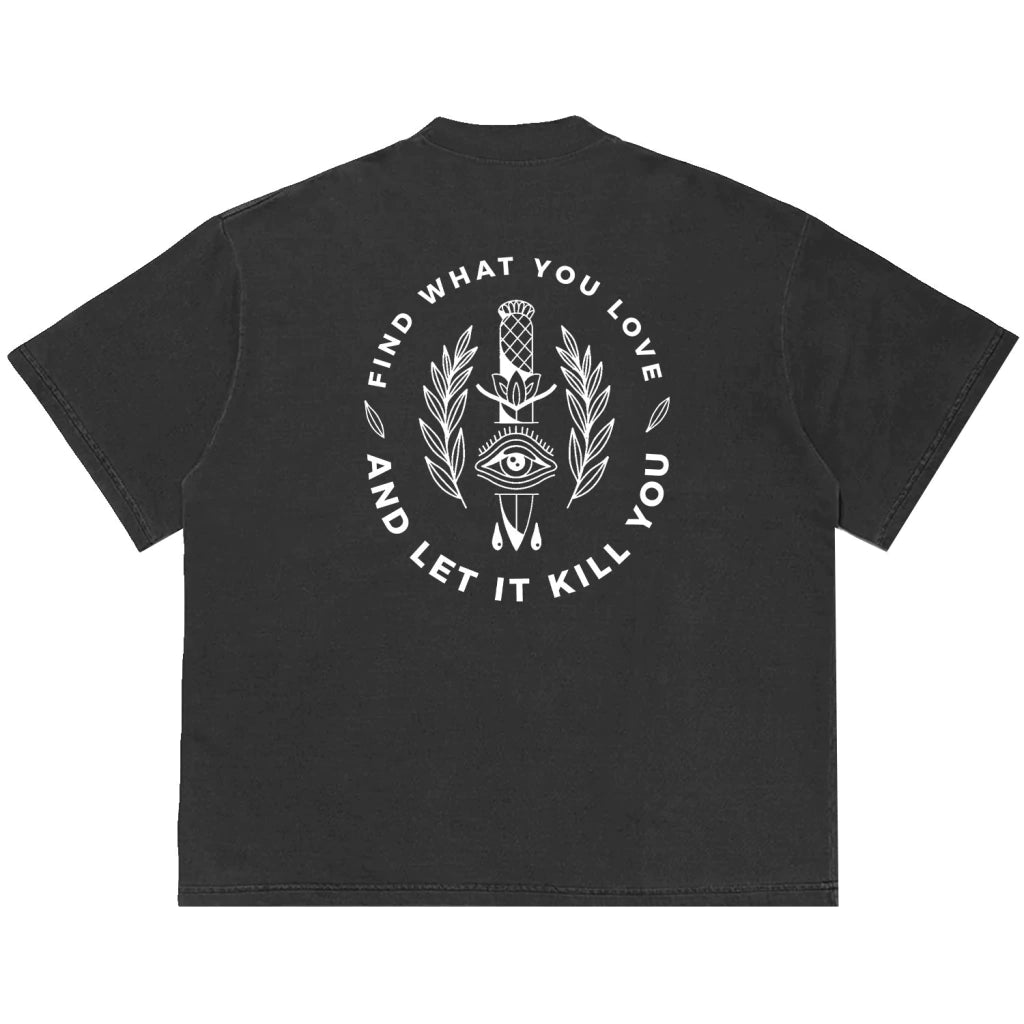 Camiseta Oversized WNC Find What You Love