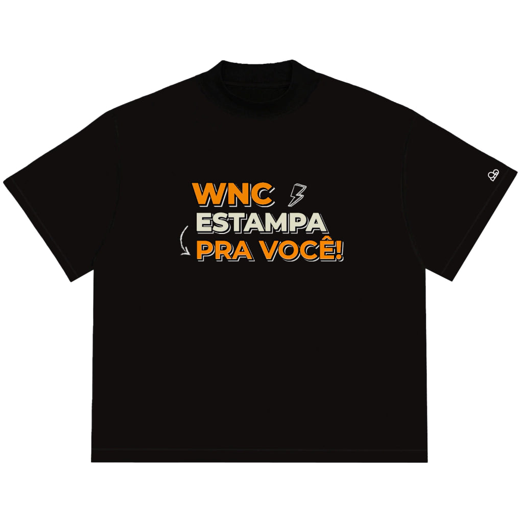 Camiseta Oversized WNC Personalizada