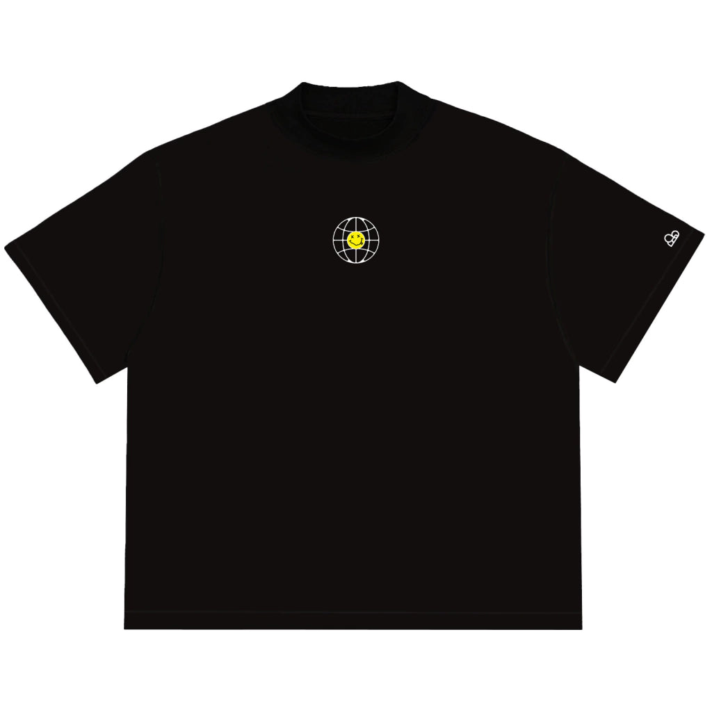 Camiseta Oversized Take Me When Summer Never Ends Preto