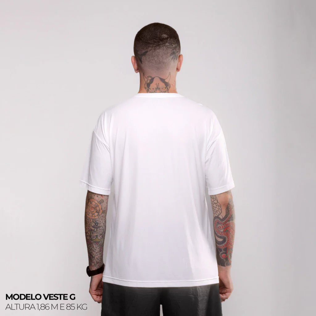 Camiseta Performance Anti Odor Branca
