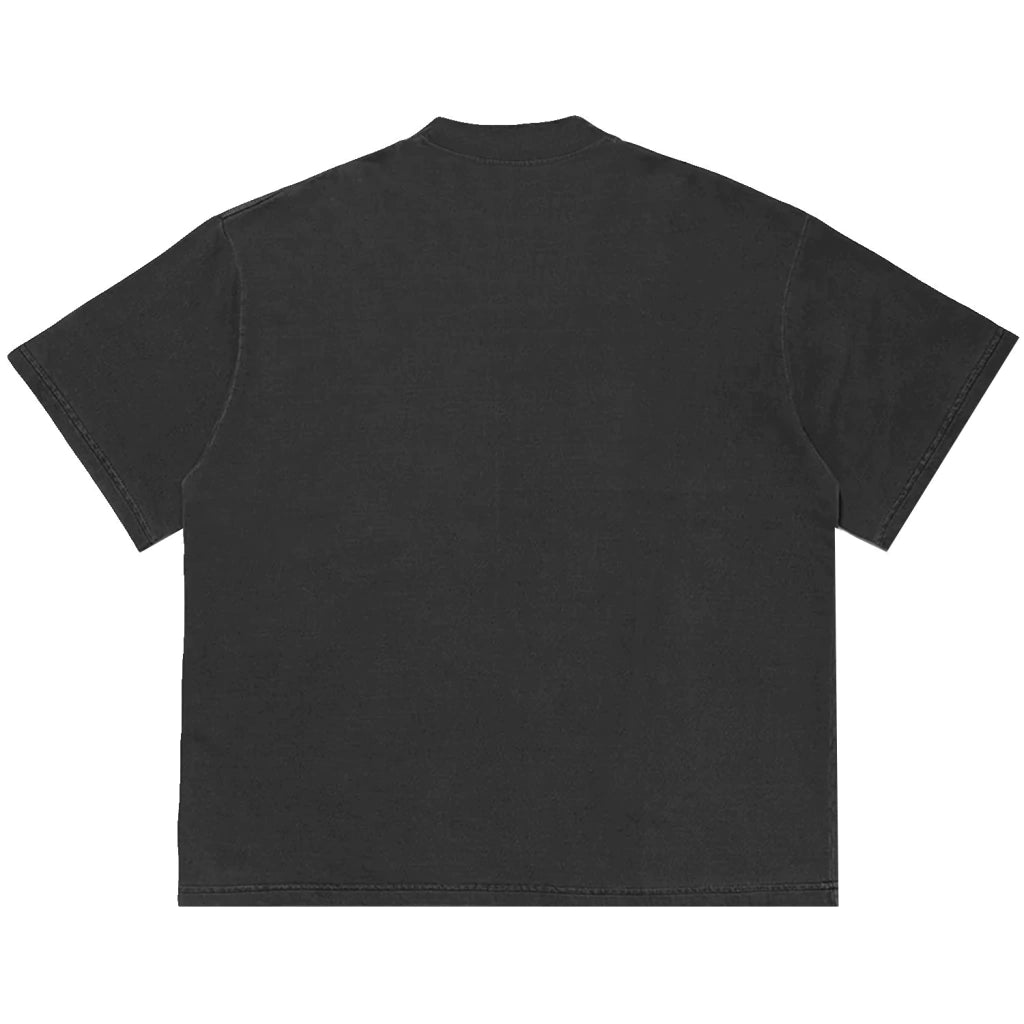 Camiseta Oversized Simple Cinza