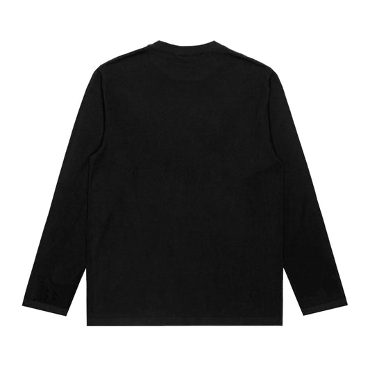 Camiseta Manga Longa Oversized Preto