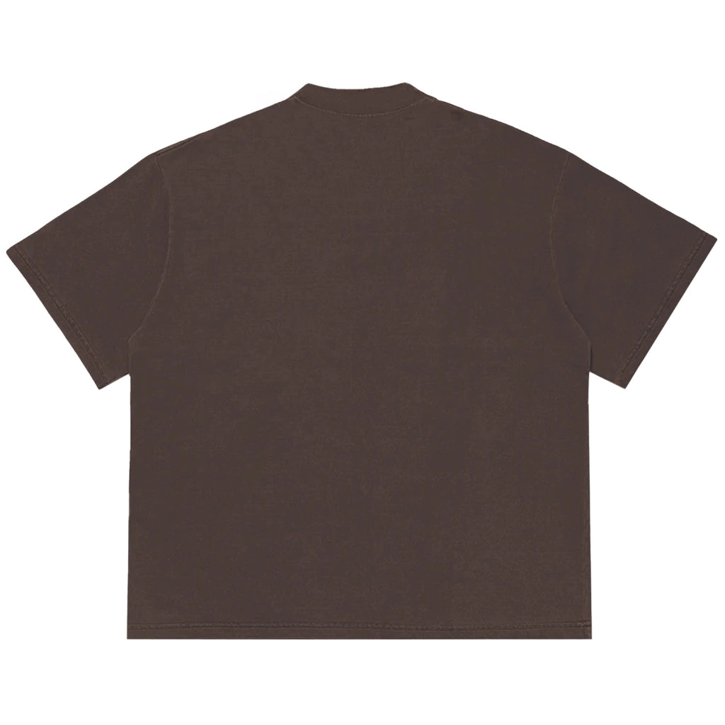 Camiseta Oversized Flipper Marrom