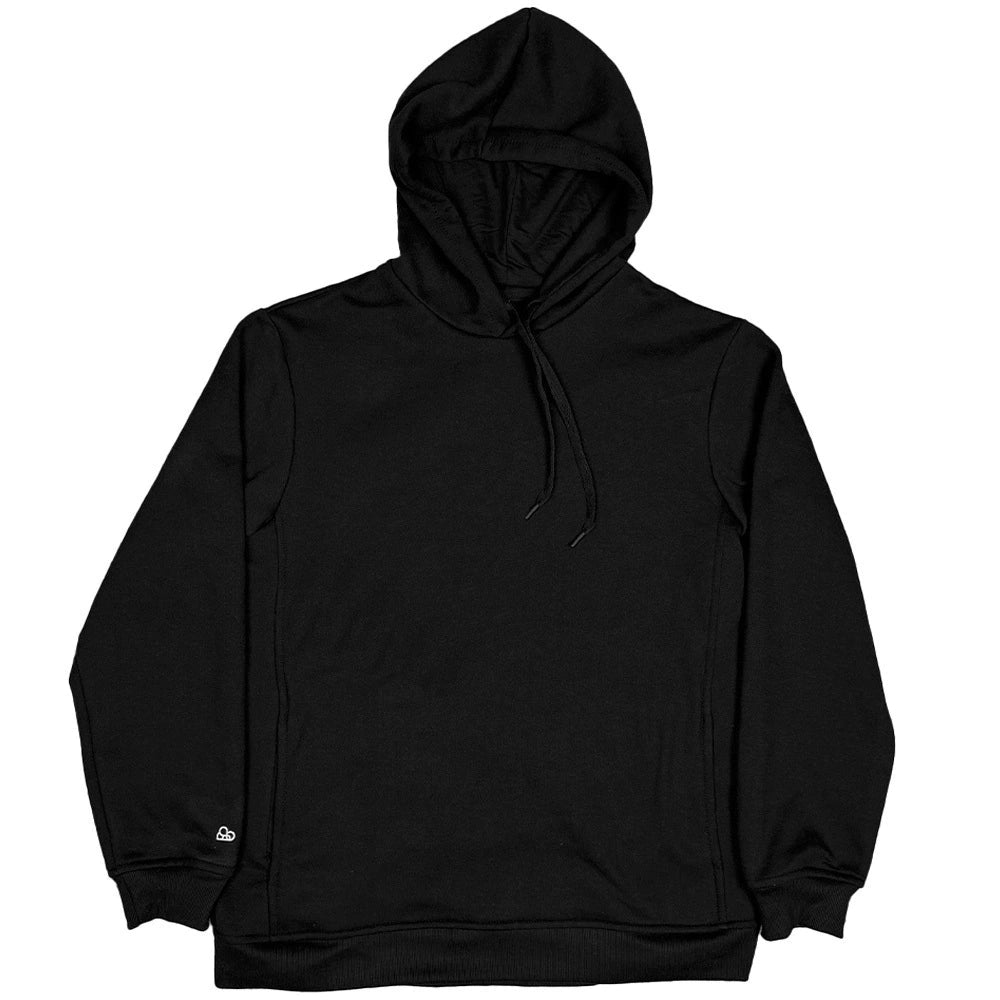 Moletom Comfort Canguru com Capuz Preto