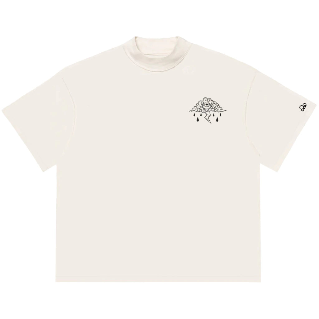 Camiseta Oversized Sad Cloud Off White