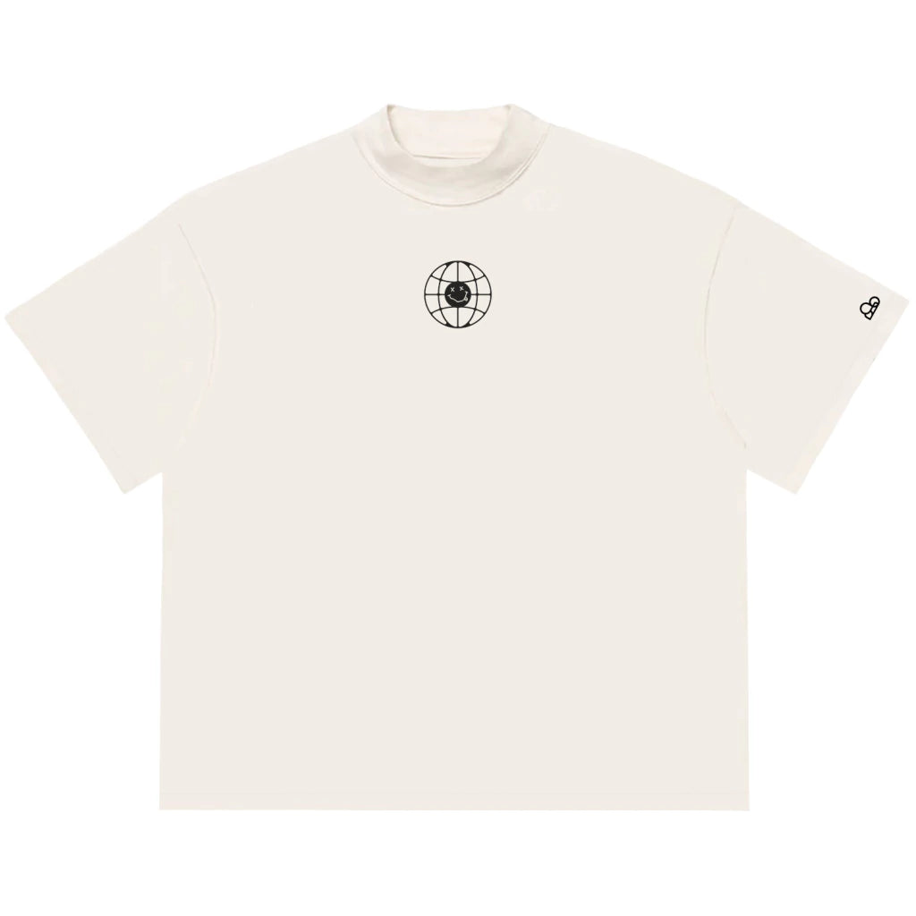 Camiseta Oversized Take Me When Summer Never Ends Off White