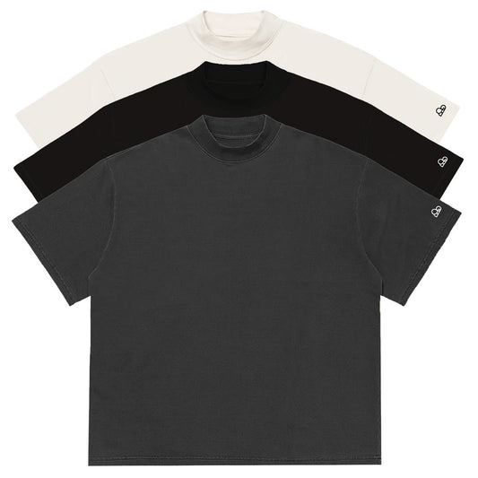 Kit com 3 Camisetas Oversized WNC