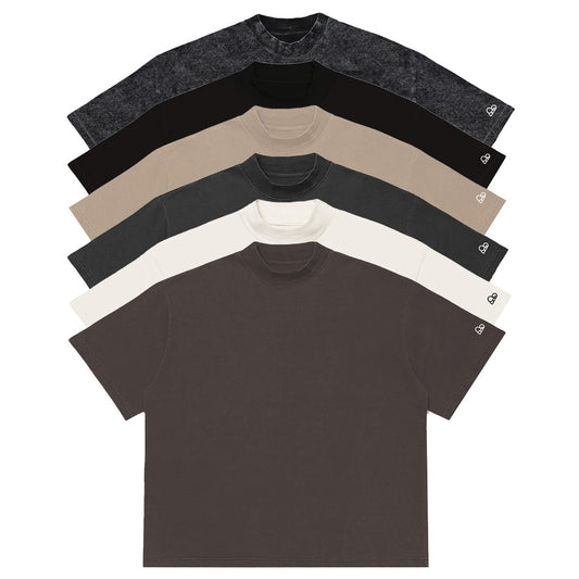 Kit com 6 Camisetas Oversized WNC