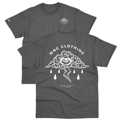 Camiseta Basic WNC Sad Cloud Cinza