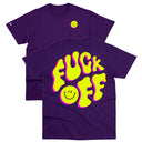 Camiseta Basic WNC Fuck Off Roxo